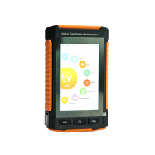 Load image into Gallery viewer, HSV-100D Mini Handheld OTDR, 9-in-1 Fiber Optic Tester