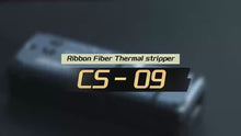 Charger et lire la vidéo dans la visionneuse de la Galerie, COMWAY CS-09 Ribbon Fiber Thermal Stripper | 2–12 Core, 105°C, One-Pass, Data Center &amp; FTTx
